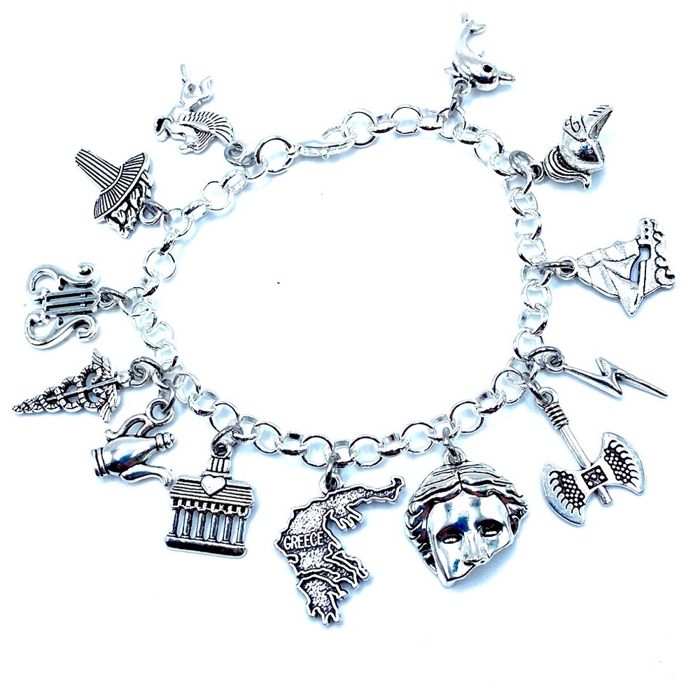 Greece Charm Bracelet Ancient Greek Mythology